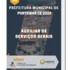 Apostila Auxiliar De Serviços Gerais Prefeitura de Porteiras CE 2023