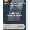 Apostila Auxiliar Odontológico Prefeitura de Itaóca SP 2023