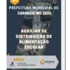 Apostila Auxiliar de Distribuição de Alimentação Escolar Prefeitura de Carandaí MG 2023