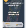 Apostila Auxiliar de Enfermagem Prefeitura de Lavínia SP 2023