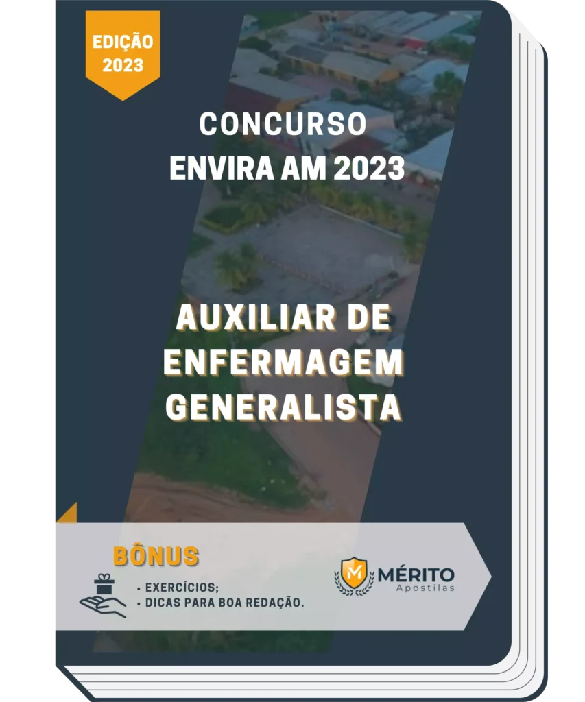Apostila Auxiliar De Enfermagem Generalista Concurso Envira AM 2023 ...