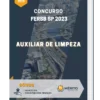 Apostila Auxiliar de Limpeza Concurso FERSB SP 2023
