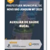Apostila Auxiliar de Saúde Bucal Prefeitura de Novo São Joaquim MT 2023