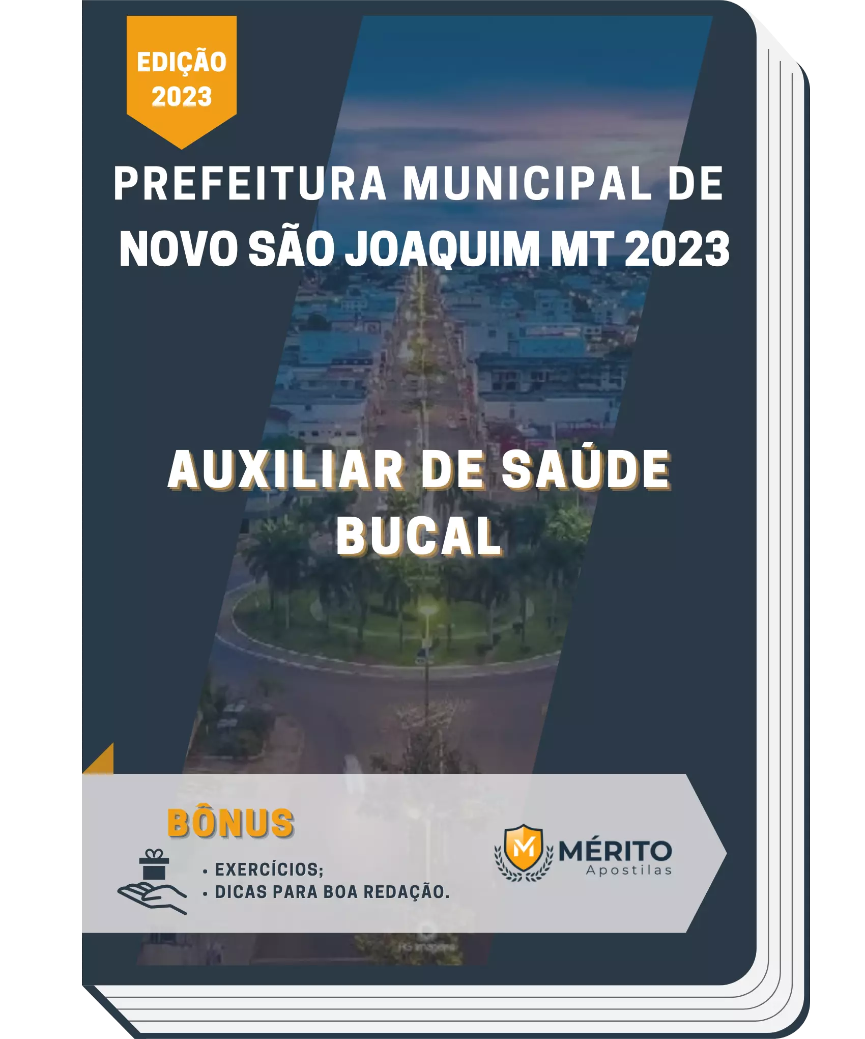 Apostila Auxiliar de Saúde Bucal Prefeitura de Novo São Joaquim MT 2023