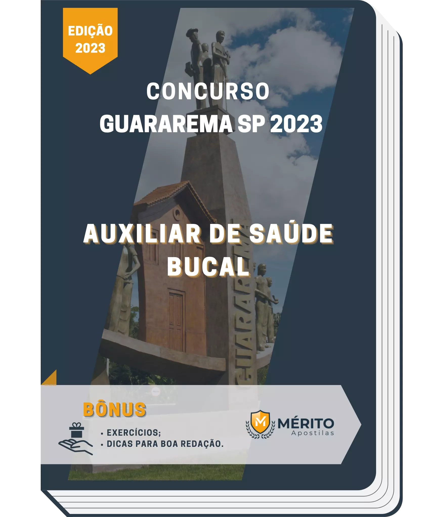 Apostila Auxiliar de Saúde Bucal Concurso Guararema SP 2023