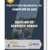 Apostila Auxiliar de Serviços Gerais Prefeitura de Campo Erê SC 2023