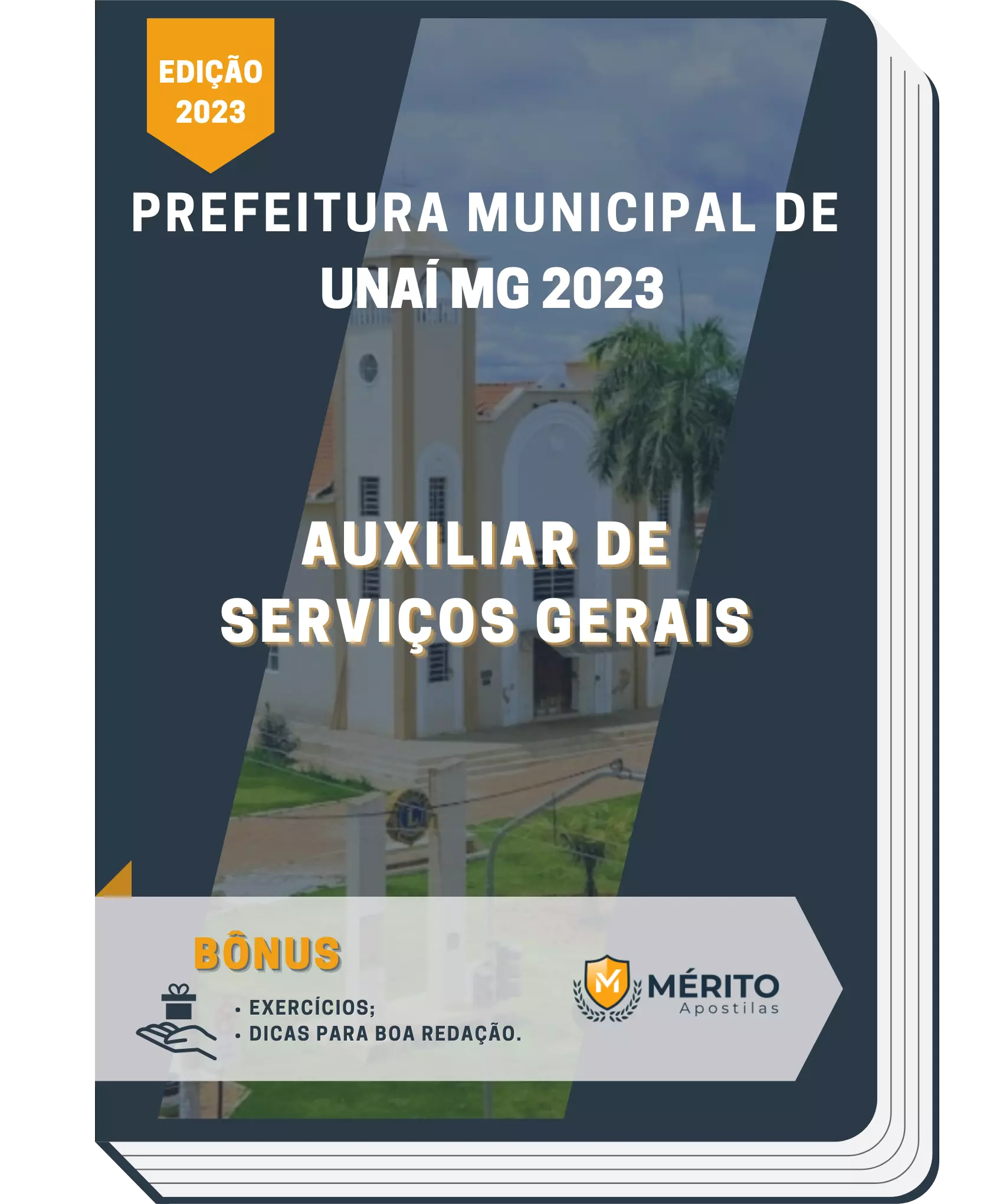 Apostila Auxiliar de Serviços Gerais Prefeitura de Unaí MG 2023