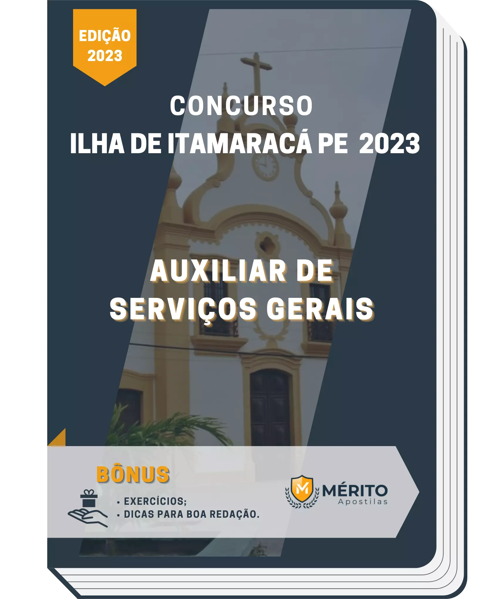 Apostila Auxiliar de Serviços Gerais Concurso Ilha de Itamaracá PE 2023