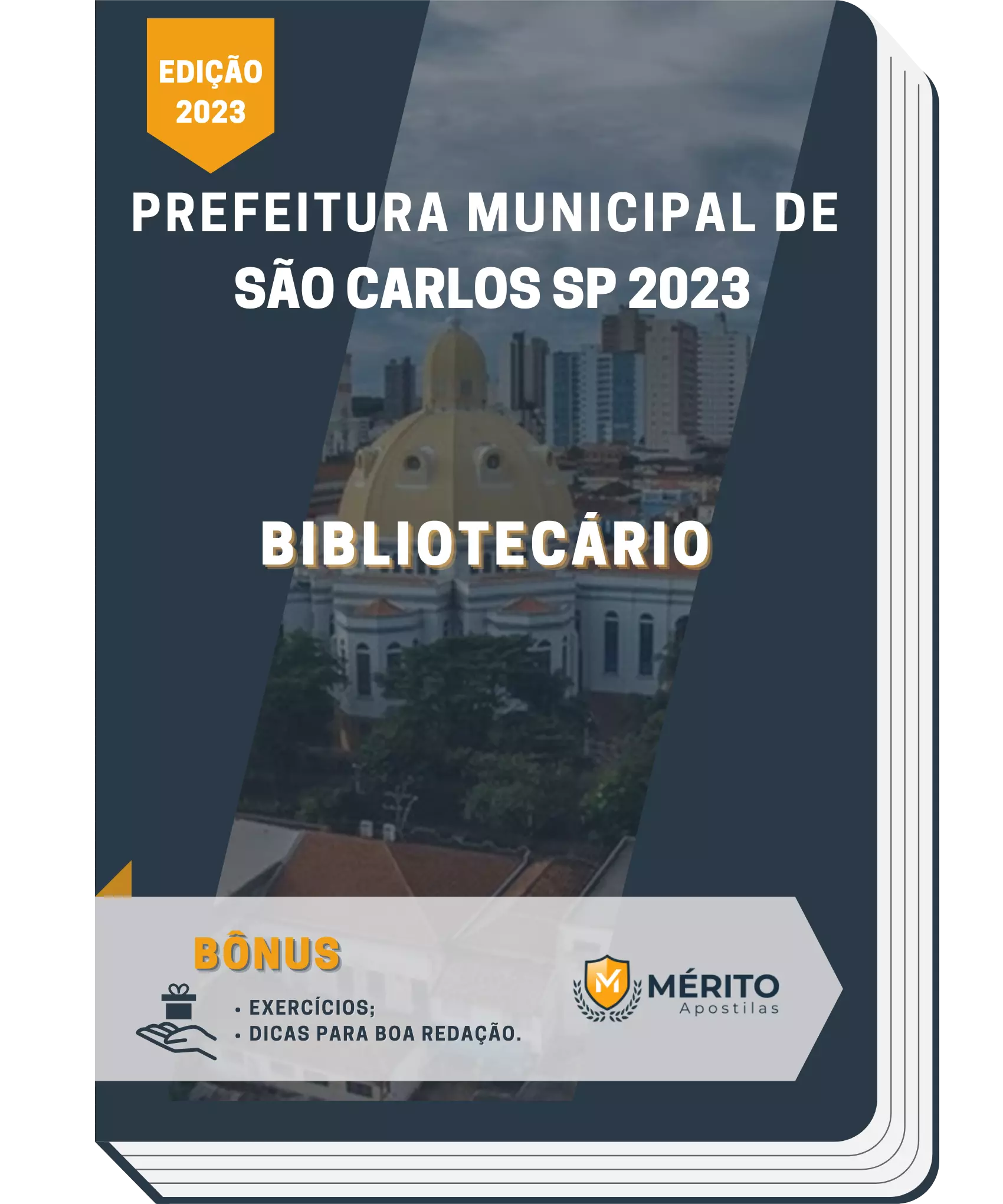 Apostila Bibliotecário Prefeitura de São Carlos SP 2023