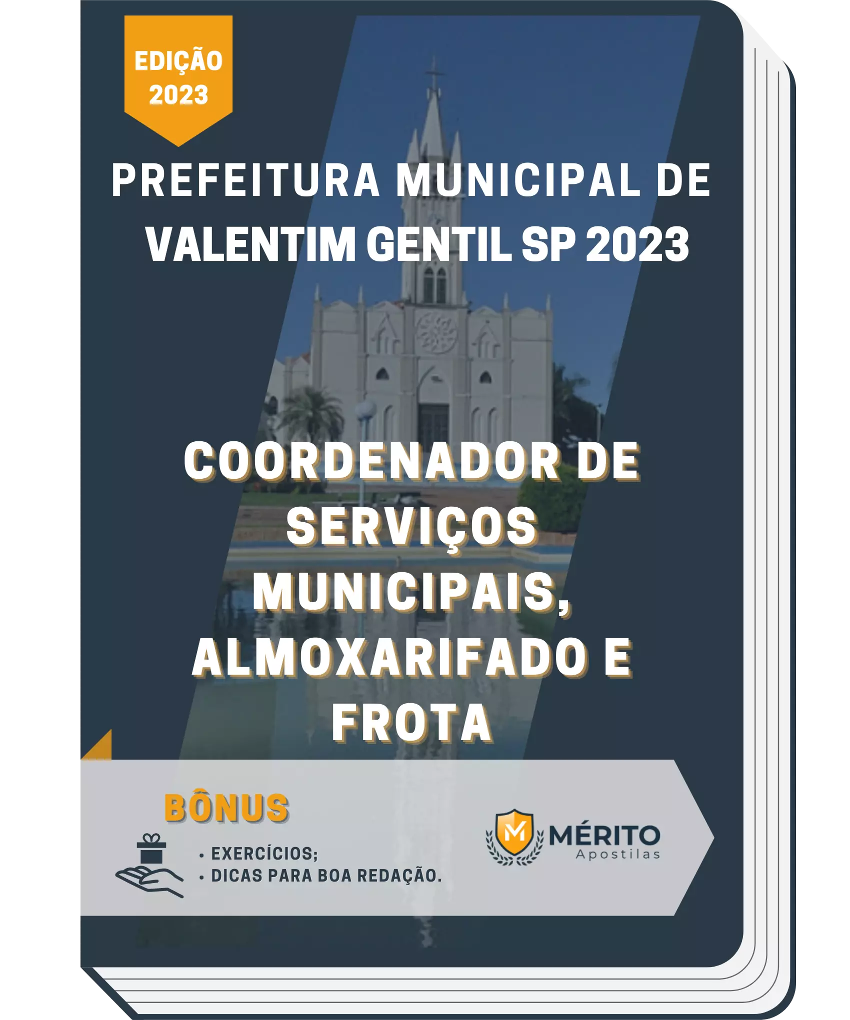 Apostila Coordenador De Serviços Municipais Almoxarifado E Frota Prefeitura de Valentim Gentil SP 2023