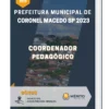 Apostila Coordenador Pedagógico Prefeitura de Coronel Macedo SP 2023