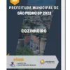 Apostila Cozinheiro Prefeitura de São Pedro SP 2023