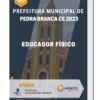 Apostila Educador Físico Prefeitura de Pedra Branca CE 2023