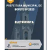 Apostila Eletricista Prefeitura de Bofete SP 2023