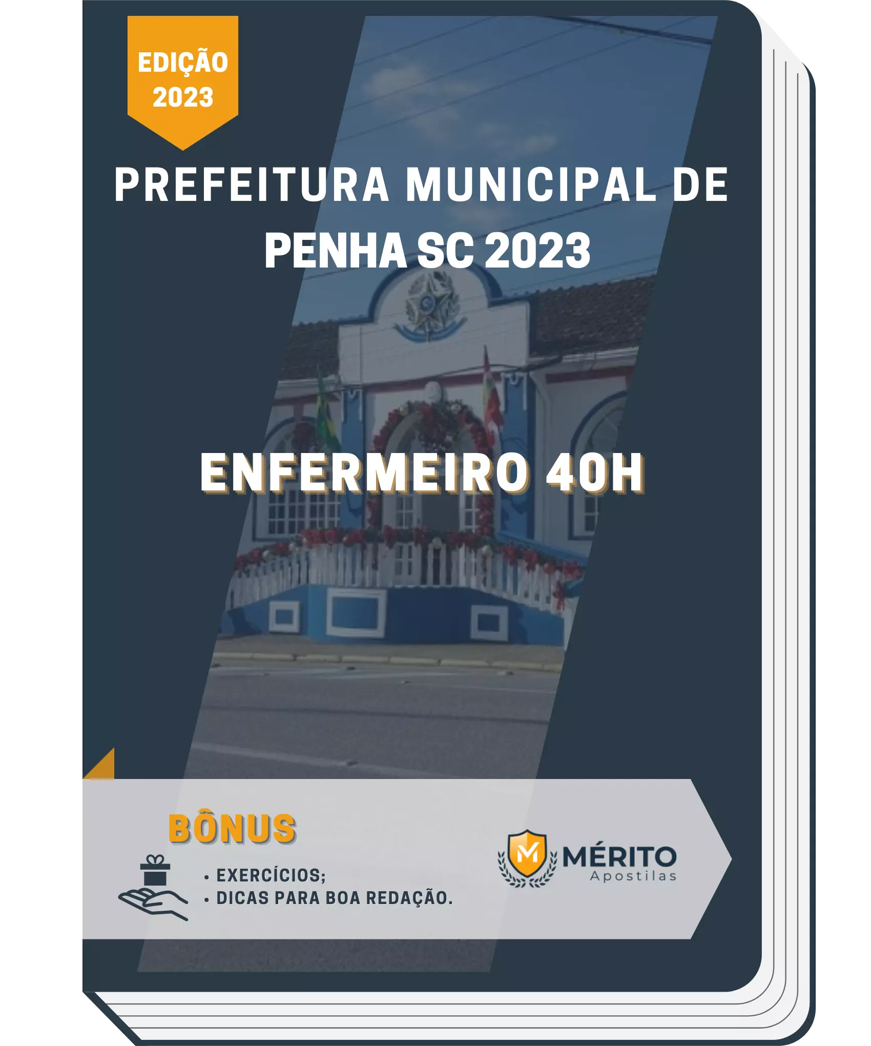 Apostila Enfermeiro 40h Prefeitura de Penha SC 2023 – Mérito Apostilas