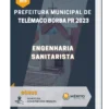 Apostila Engenharia Sanitarista Prefeitura de Telêmaco Borba PR 2023