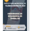 Apostila Engenharia de Segurança do Trabalho Prefeitura de Telêmaco Borba PR 2023