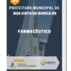 Apostila Farmacêutico Prefeitura de Boa Vista do Buricá RS