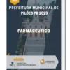 Apostila Farmacêutico Prefeitura de Pilões PB 2023