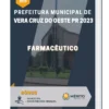 Apostila Farmacêutico Prefeitura de Vera Cruz do Oeste PR 2023