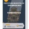 Apostila Farmacêutico Prefeitura de Tapejara RS 2023