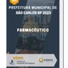 Apostila Farmacêutico Prefeitura de São Carlos SP 2023