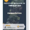 Apostila Farmacêutico Prefeitura de Timburi SP 2023