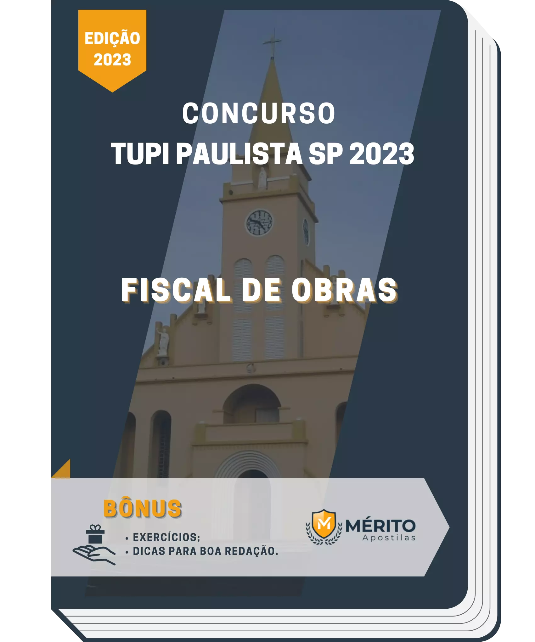 Apostila Fiscal de Obras Concurso de Tupi Paulista SP 2023