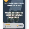Apostila Fiscal de Tributos Obras e Posturas Municipais Prefeitura de Campo Erê SC 2023