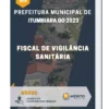 Apostila Fiscal de Vigilância Sanitária Prefeitura de Itumbiara GO 2023