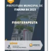 Apostila Fisioterapeuta Prefeitura de Itabuna BA 2023