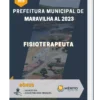 Apostila Fisioterapeuta Prefeitura de Maravilha AL 2023