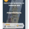 Apostila Fisioterapeuta Prefeitura de Tapiraí SP 2023