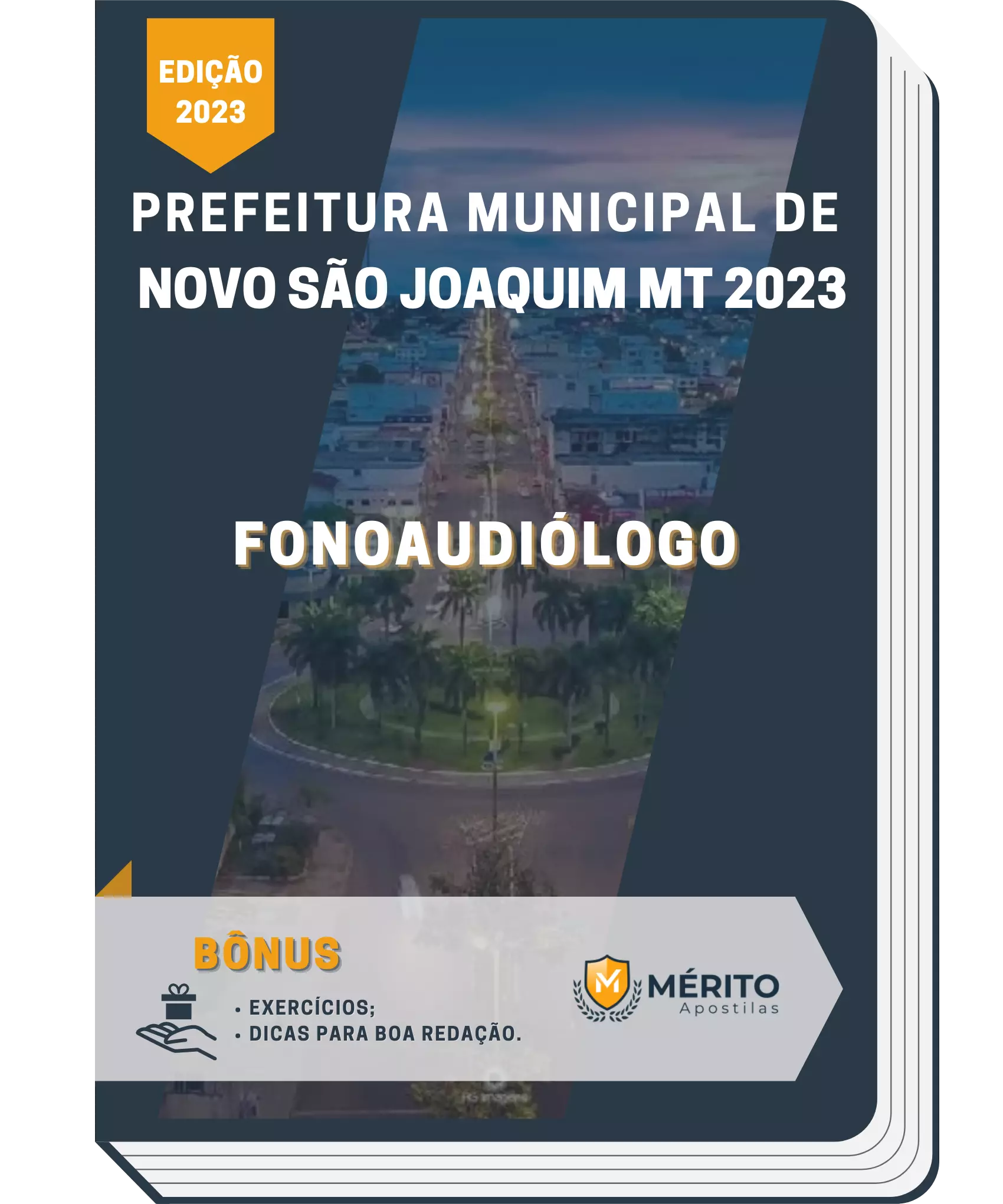 Apostila Fonoaudiólogo Prefeitura de Novo São Joaquim MT 2023