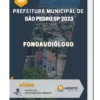 Apostila Fonoaudiólogo Prefeitura de São Pedro SP 2023