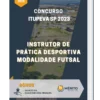 Apostila Instrutor De Prática Desportiva Modalidade Futsal Concurso Itupeva SP 2023