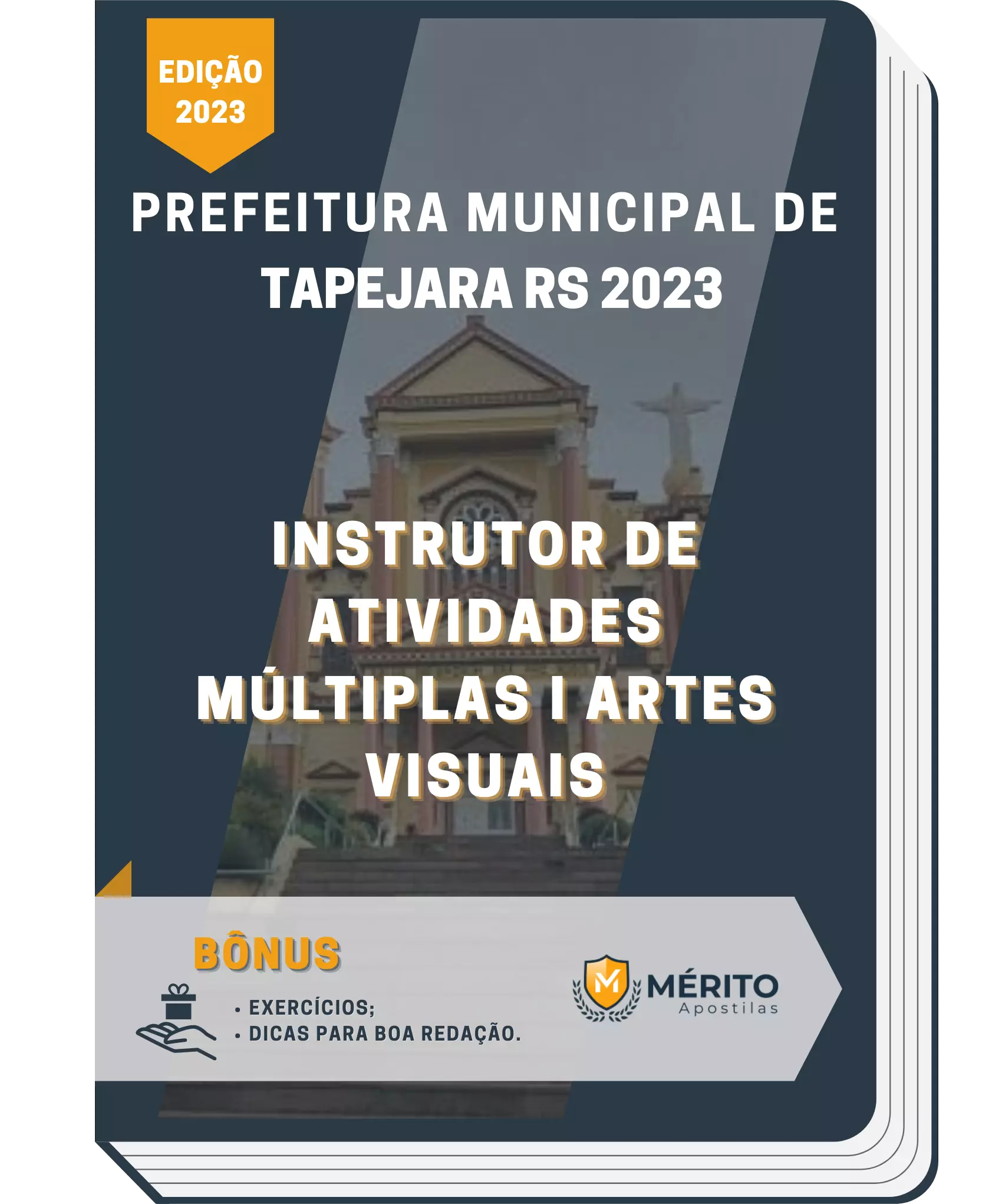Apostila Instrutor de Atividades Múltiplas I Artes Visuais Prefeitura de Tapejara RS 2023