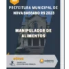 Apostila Manipulador de Alimentos Prefeitura de Nova Bassano RS 2023