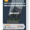 Apostila Mecânico Prefeitura de Vera Cruz do Oeste PR 2023