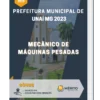 Apostila Mecânico de Máquinas Pesadas Prefeitura de Unaí MG 2023