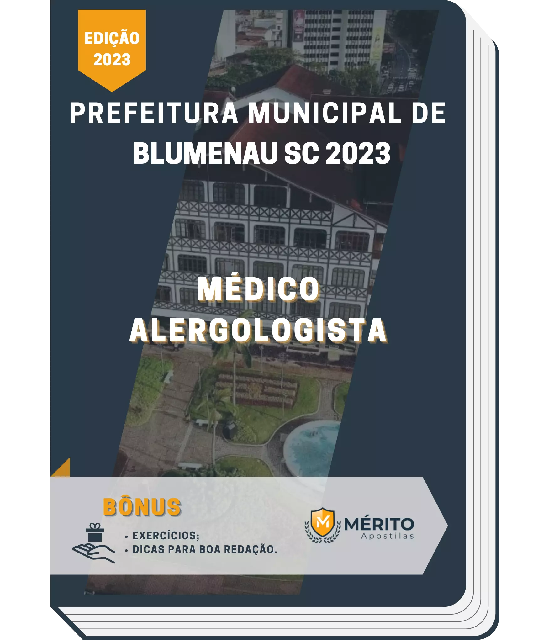 Apostila Médico Alergologista Prefeitura de Blumenau SC 2023
