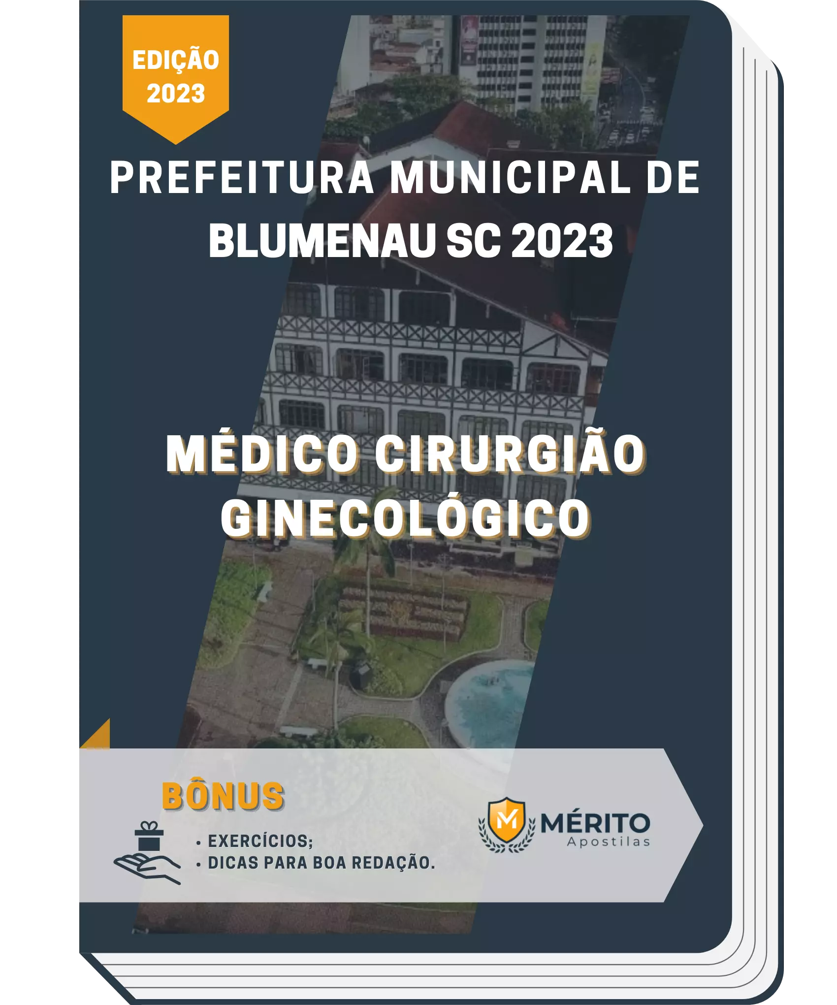 Apostila Médico Cirurgião Ginecológico Prefeitura de Blumenau SC 2023