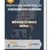 Apostila Médico Clínico Geral Prefeitura de Conceição dos Ouros MG 2023