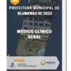 Apostila Médico Clínico Geral Prefeitura de Blumenau SC 2023