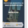 Apostila Médico ESF Prefeitura de Braço do Norte SC 2023