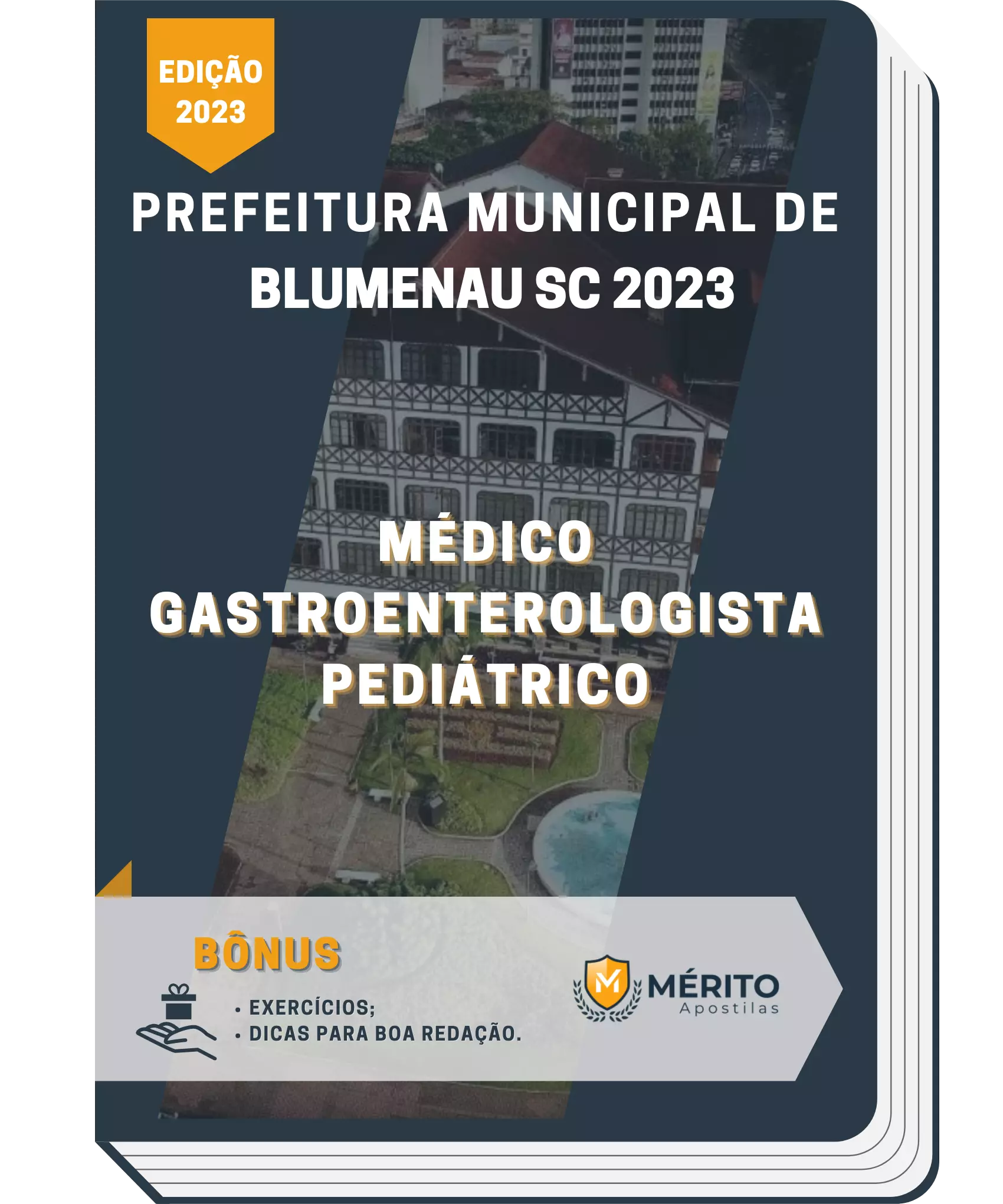 Apostila Médico Gastroenterologista Pediátrico Prefeitura de Blumenau SC 2023