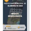 Apostila Médico Neurologista Prefeitura de Blumenau SC 2023