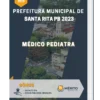 Apostila Médico Pediatra Prefeitura de Santa Rita PB 2023