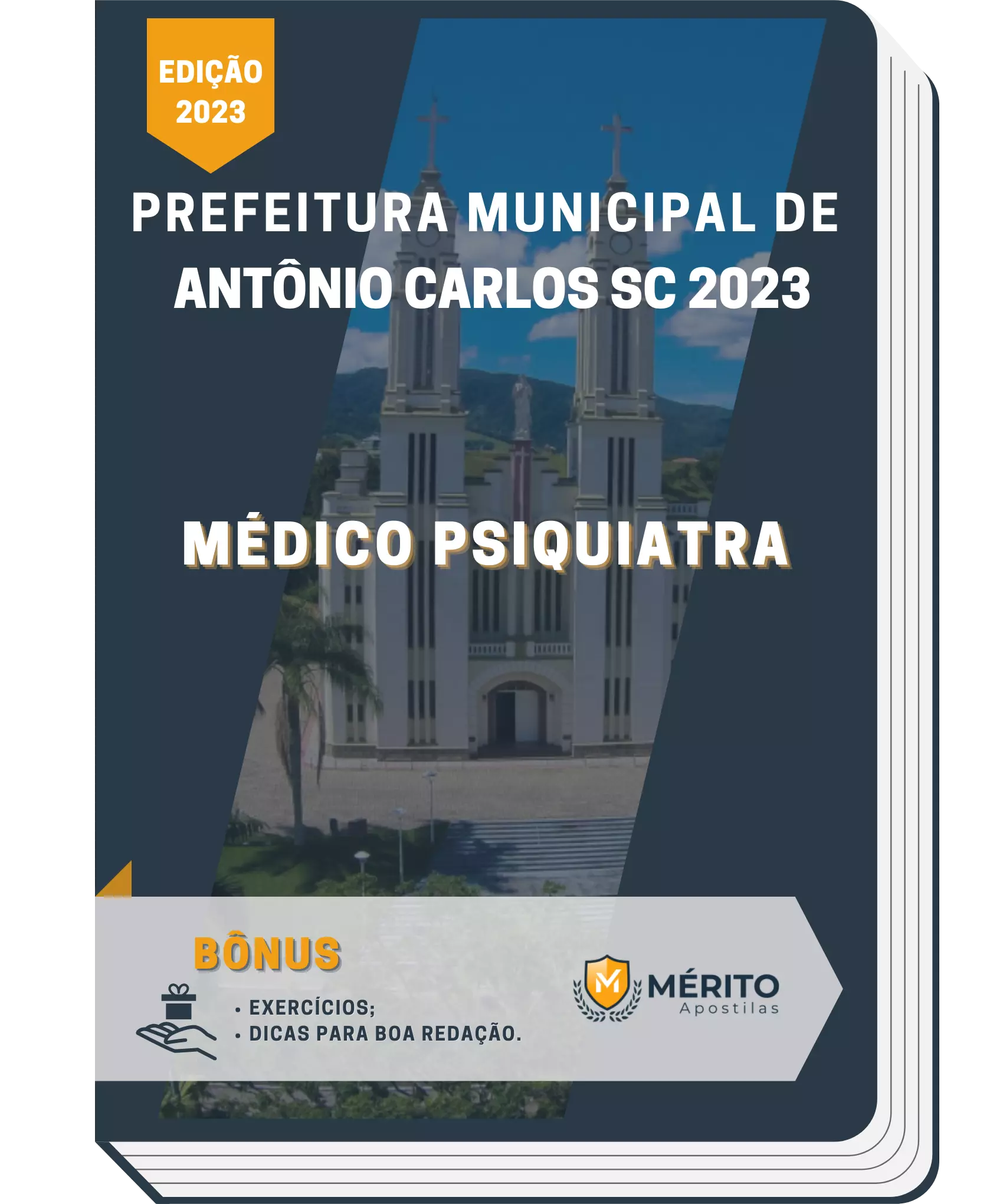 Apostila Médico Psiquiatra Prefeitura de Antônio Carlos SC 2023