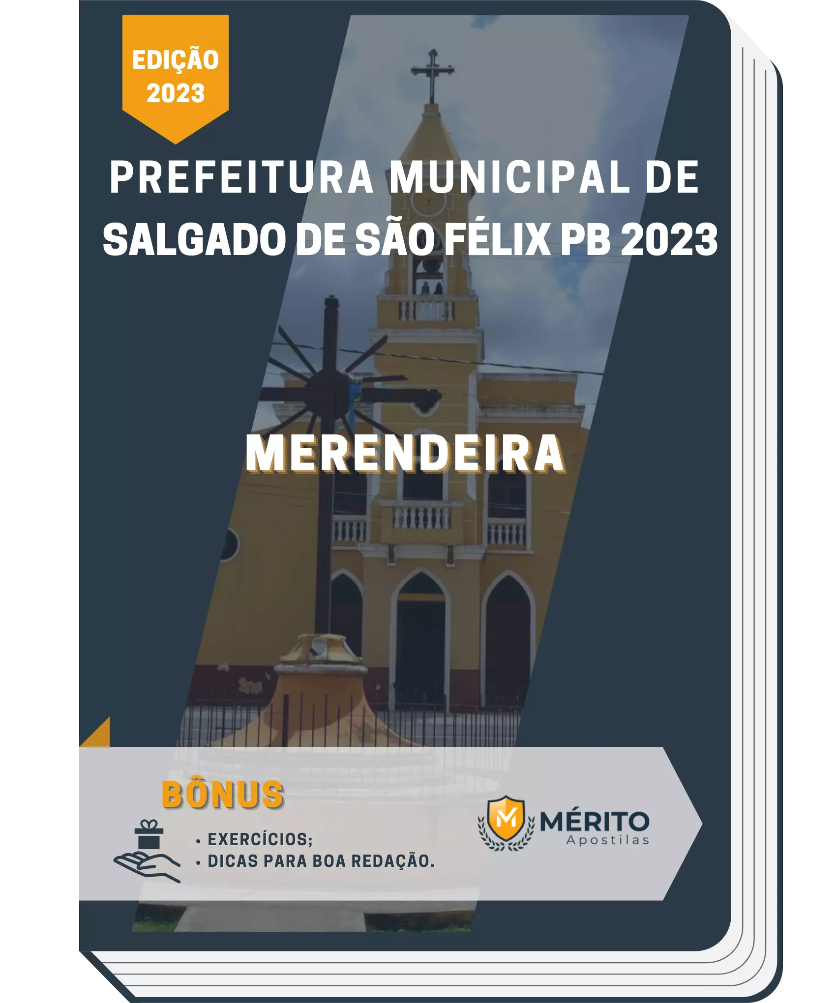 Apostila Merendeira Prefeitura de Salgado de São Félix PB 2023